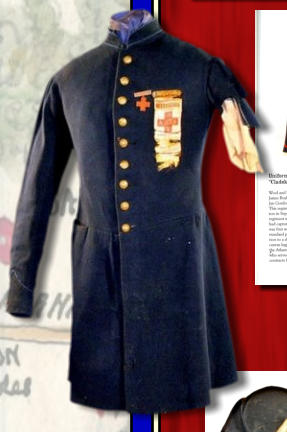 Enlisted man's frock of Pvt G Thompson, 15th NJ Co E